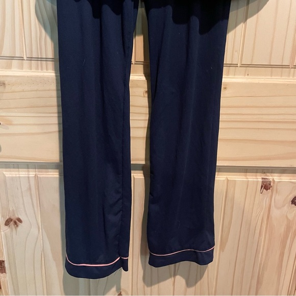 C&C California Navy Pajama Set with Yellow and Orange Accents - Picture 3 of 9